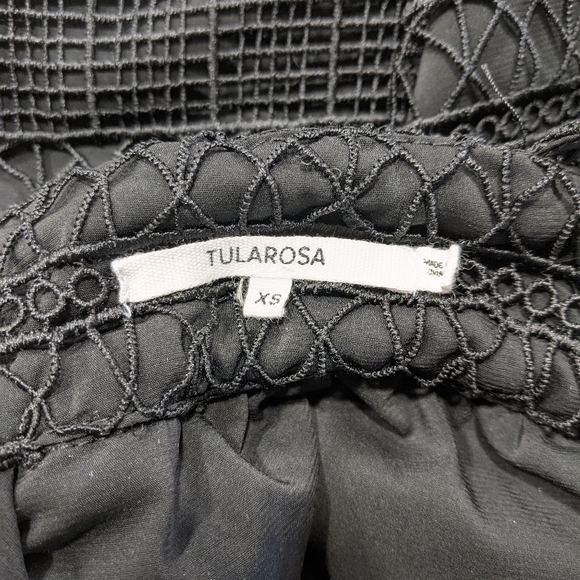 Tularosa Black Brynn Romper, XS - Picture 11 of 11